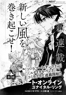 ✨💙Nayyyy 🌌🌺 on X: Manga Sword art Online unital ring #2 1/2